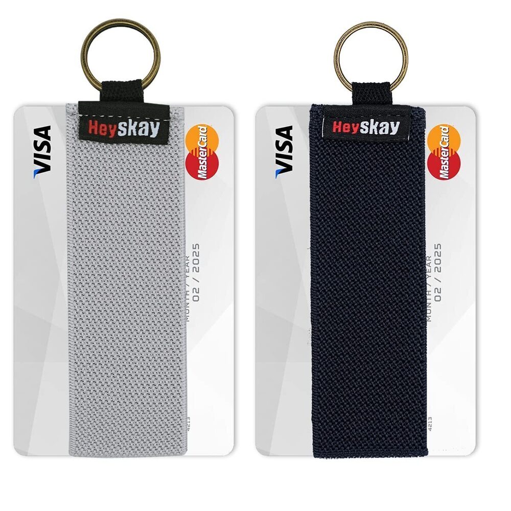 1211 Quick Draw Slim Minimalist Wallet & , Elastic Band Minimal Credit Card